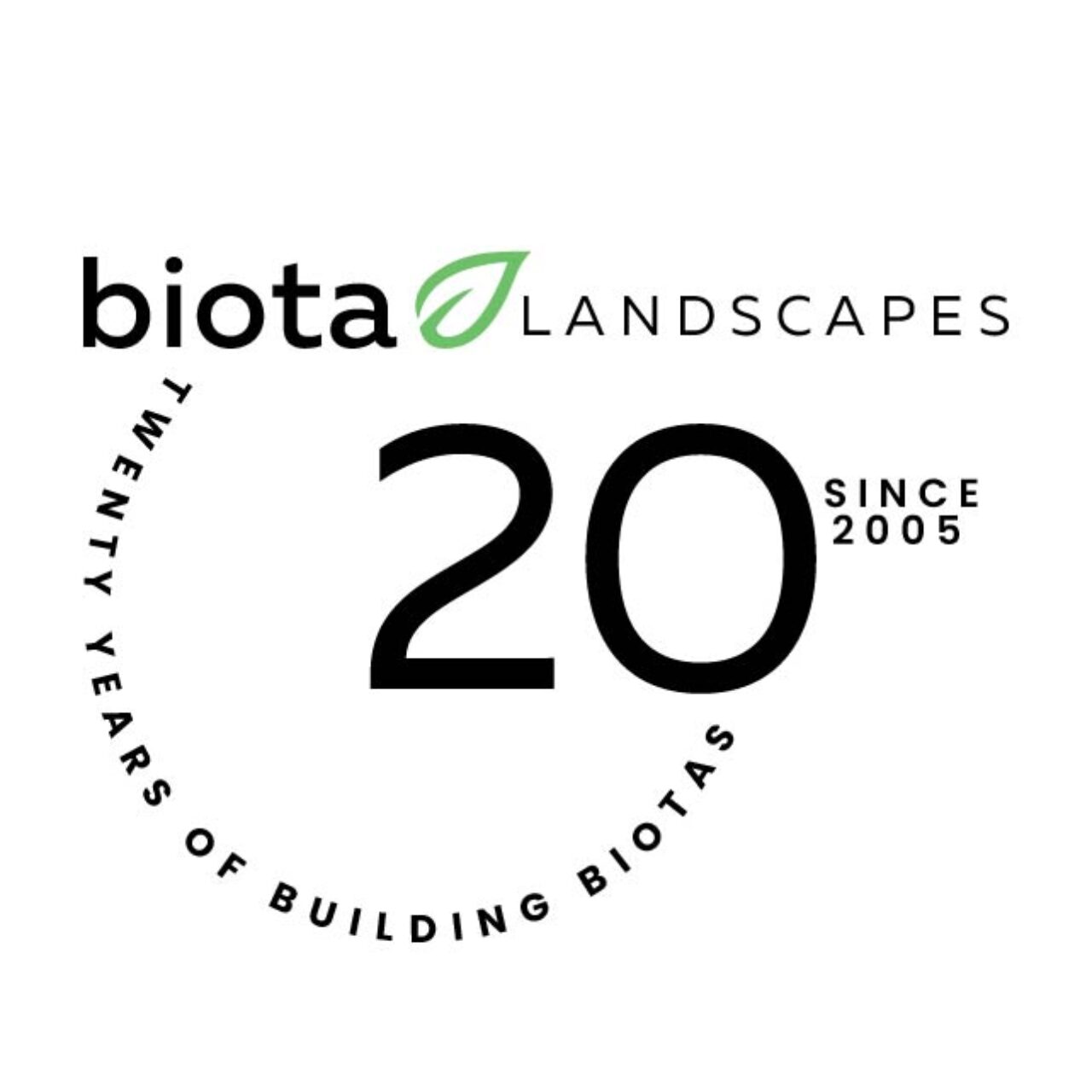 20 Years of biota – Design – Build – Sustain